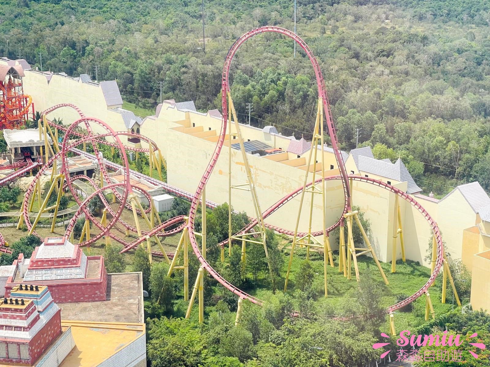 富國島珍珠遊樂園VinWonders Phú Quốc過山車