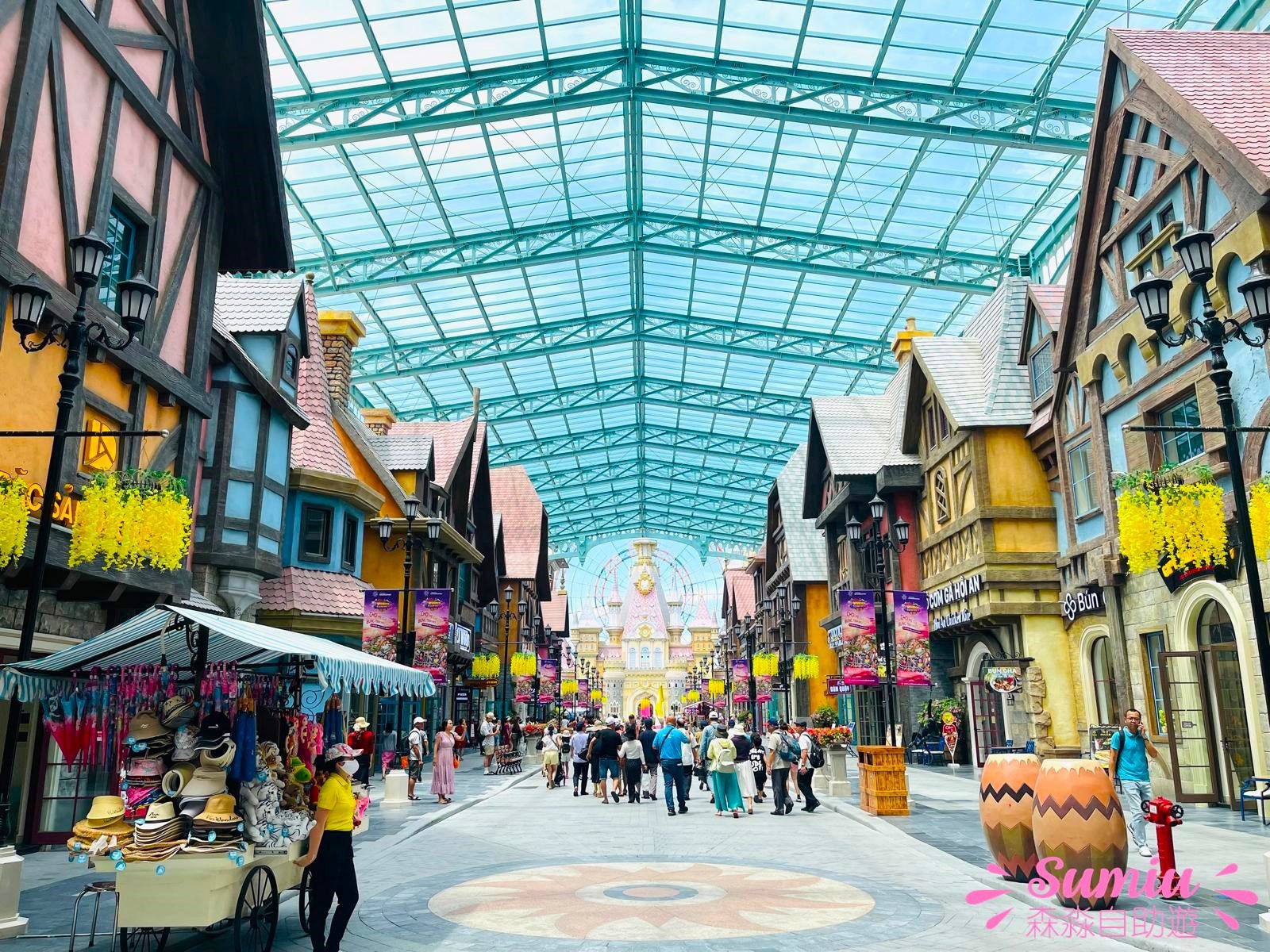 富國島珍珠遊樂園｜歐式商店街
