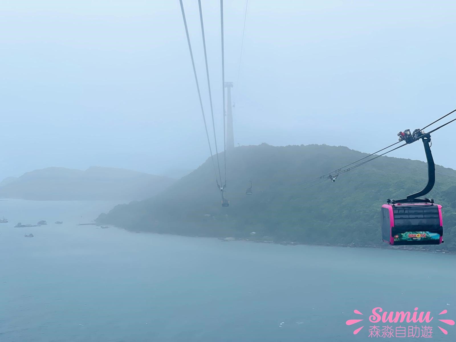 跨海纜車 (去程)