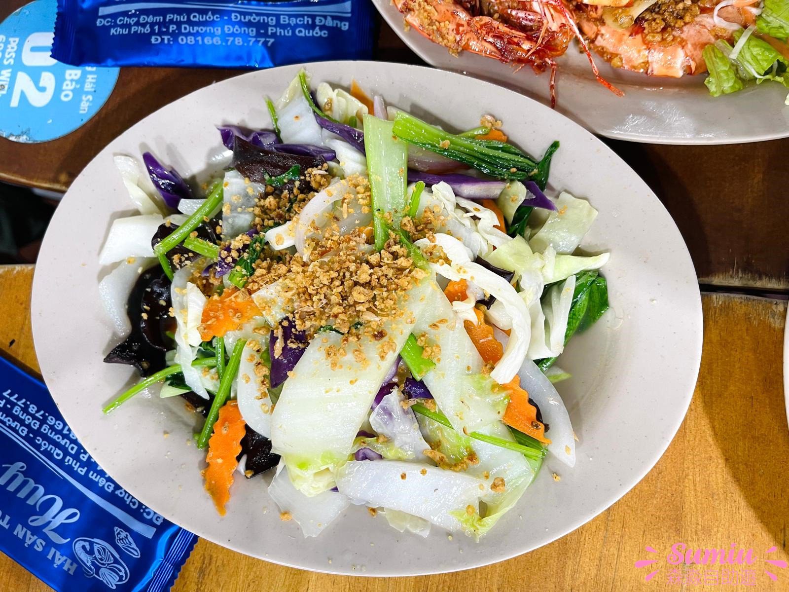 富國島陽東夜市海鮮大排檔Huy Bảo – Hải sản tươi sống