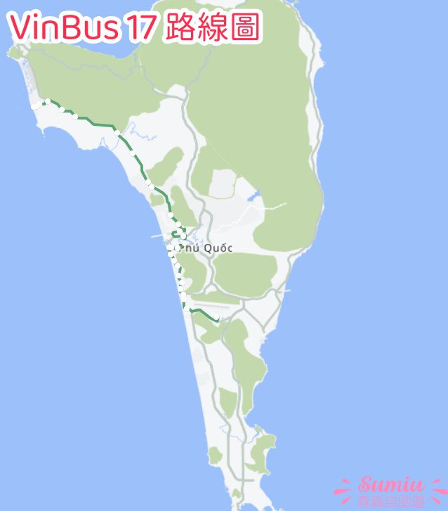 VinBus 17 路線圖