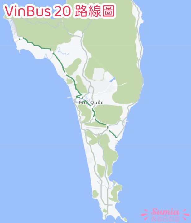 VinBus 20 路線圖
