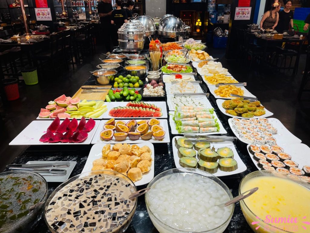 富國島中部美食|N90 炭燒海鮮自助餐|百元任吃磯燒海產!