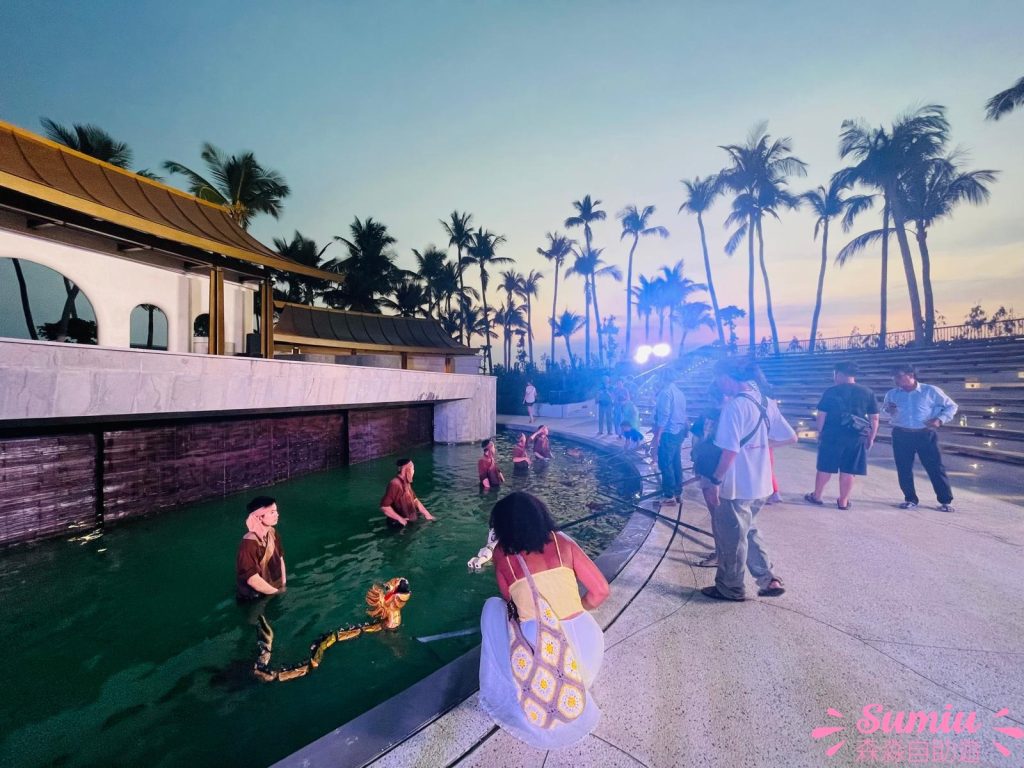 富國島景點|地中海日落小鎮Sunset Town、接吻橋、海洋之吻水舞秀Kiss of the sea表演|phu quoc