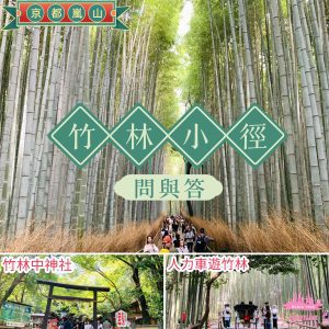 京都竹林小徑｜嵐山 400 米長竹林小徑攻略問與答+週邊神社｜交通｜開放時間