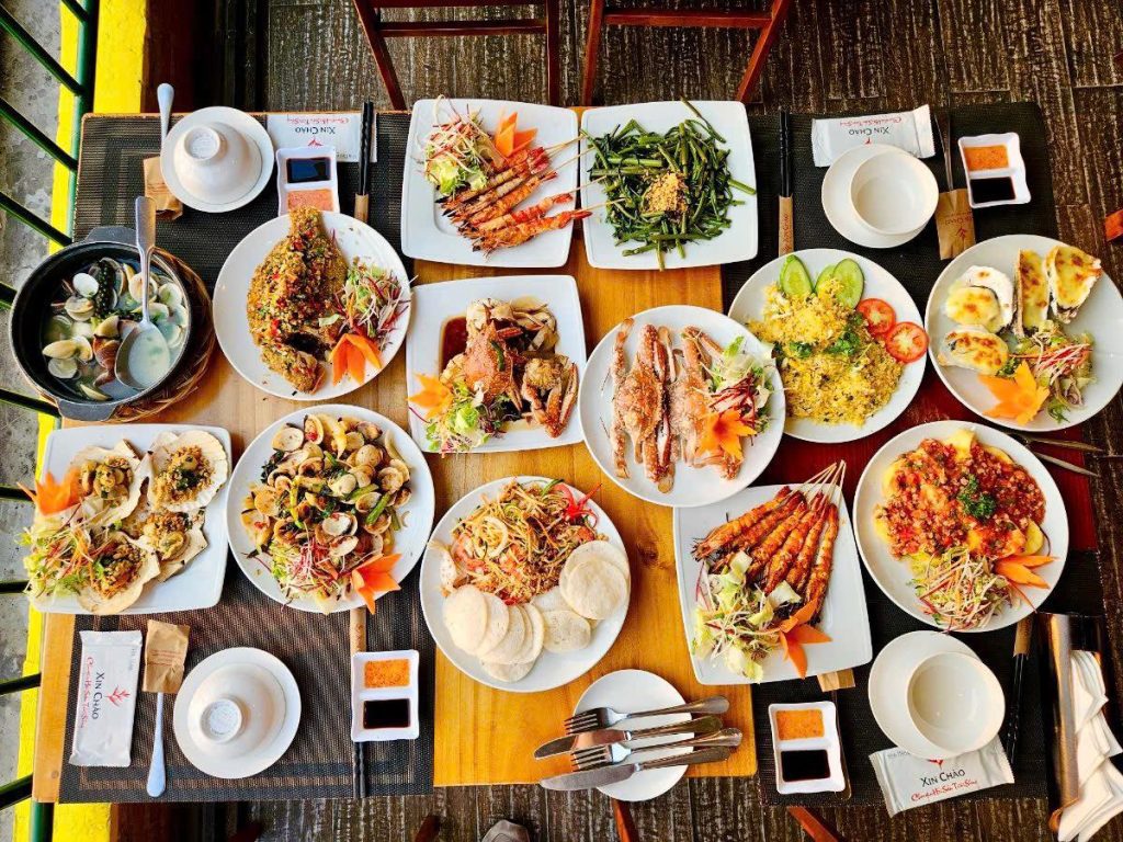 Xin Chao seafood restaurant