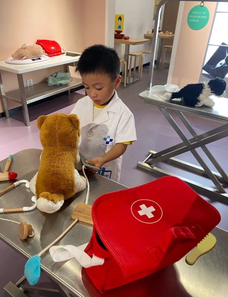 兒童探索館獸醫體驗