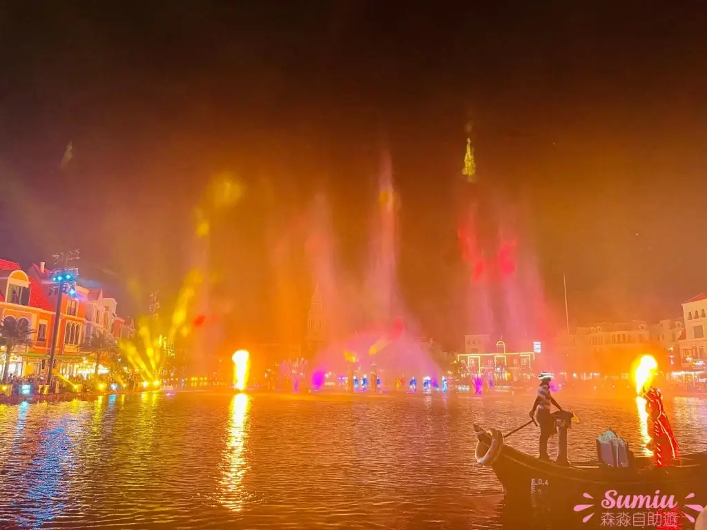 富國大世界Grand World威尼斯燈光水舞秀